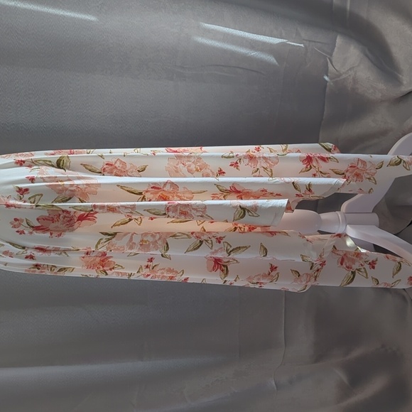 BFamous Floral Strapless High Low Dress - Picture 5 of 8